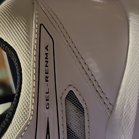 ASICS Gel-Renma Men's size 8.5 Indoor/Outdoor Shoe (White/Black) (1071A068.101) - Picture 10 of 10